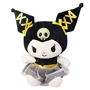 20-42cm Black White Kuromi Sanrio Halloween Stuffed Animal Plush