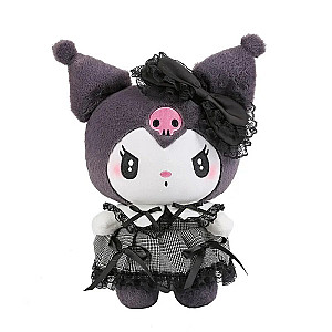 35cm Black Kuromi Dark Gothic Sanrio Stuffed Animal Plush