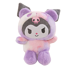22CM Purple Kuromi Bear Cosplay Halloween Stuffed Animal Plush