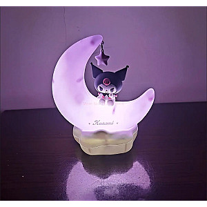 Kuromi Cute Cartoon Moon LED Light